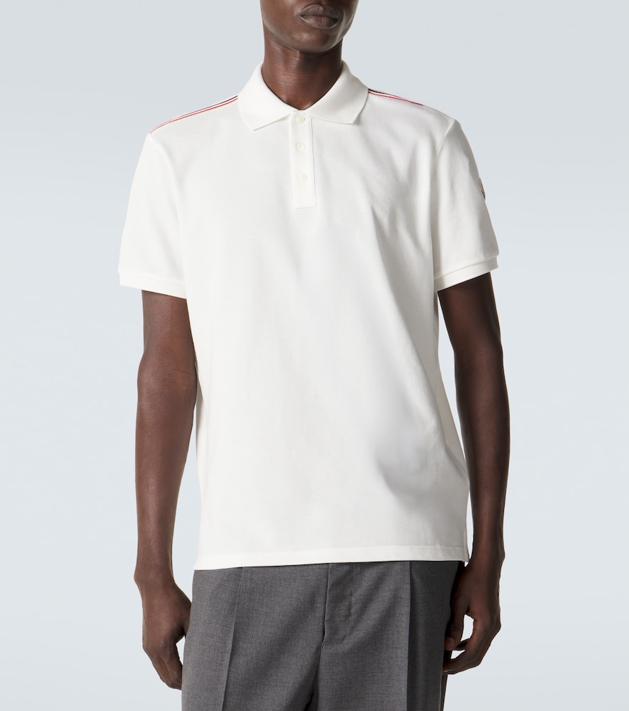  Moncler Moncler Polohemd Aus Baumwoll-piqué 
