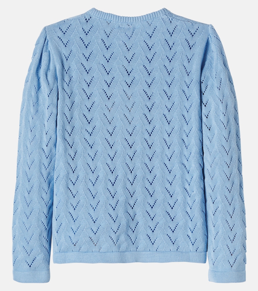  Pepa London Pepa London Openwork Cotton Cardigan 