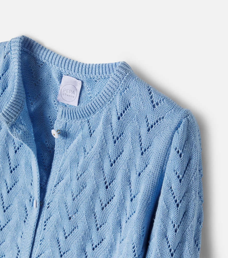  Pepa London Pepa London Openwork Cotton Cardigan 