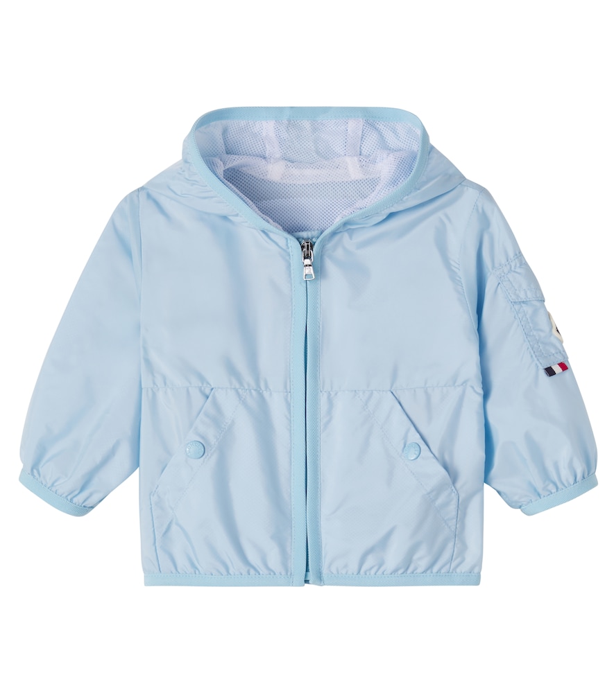 Moncler Enfant Blue Baby Logo Jacket M Size 36 - Mytheresa