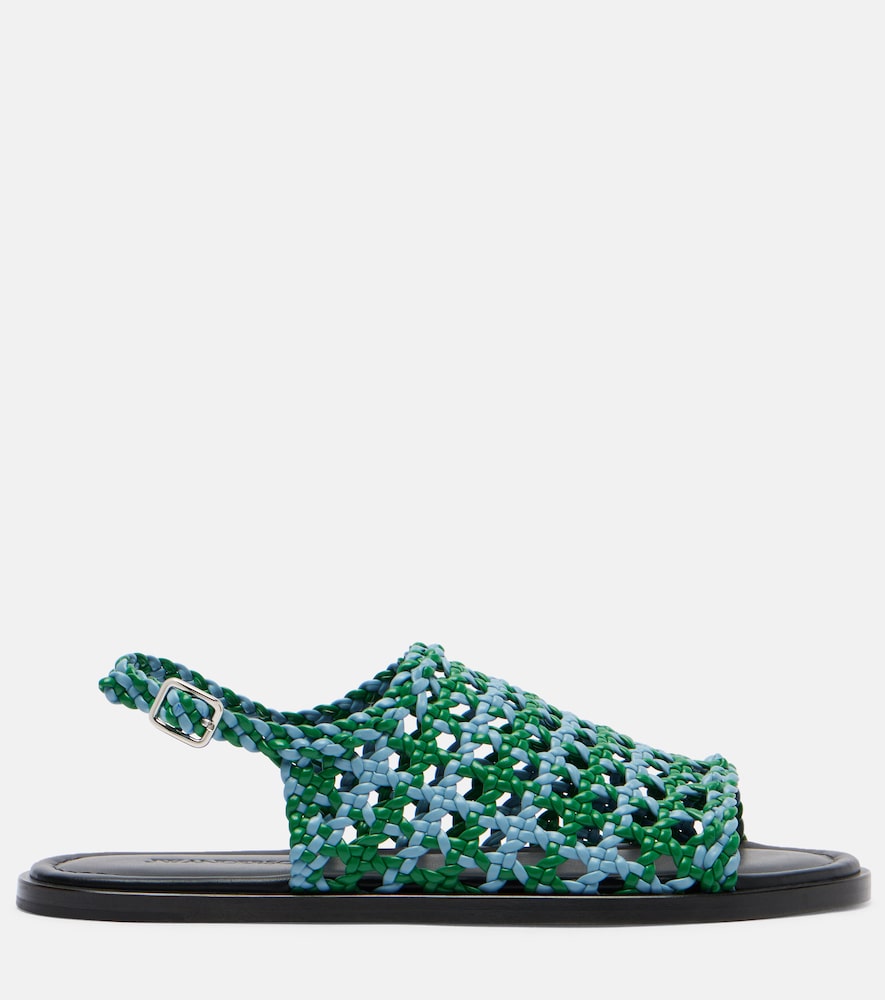 Net Fishnet Sandals