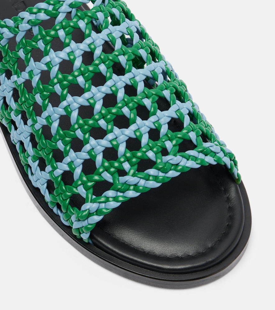  Jw Anderson Jw Anderson Net Fishnet Sandals 