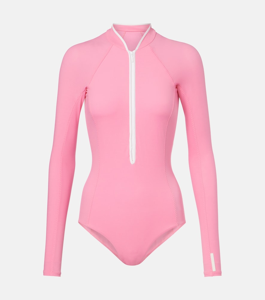 Hunza G Tyra rashguard swimsuit