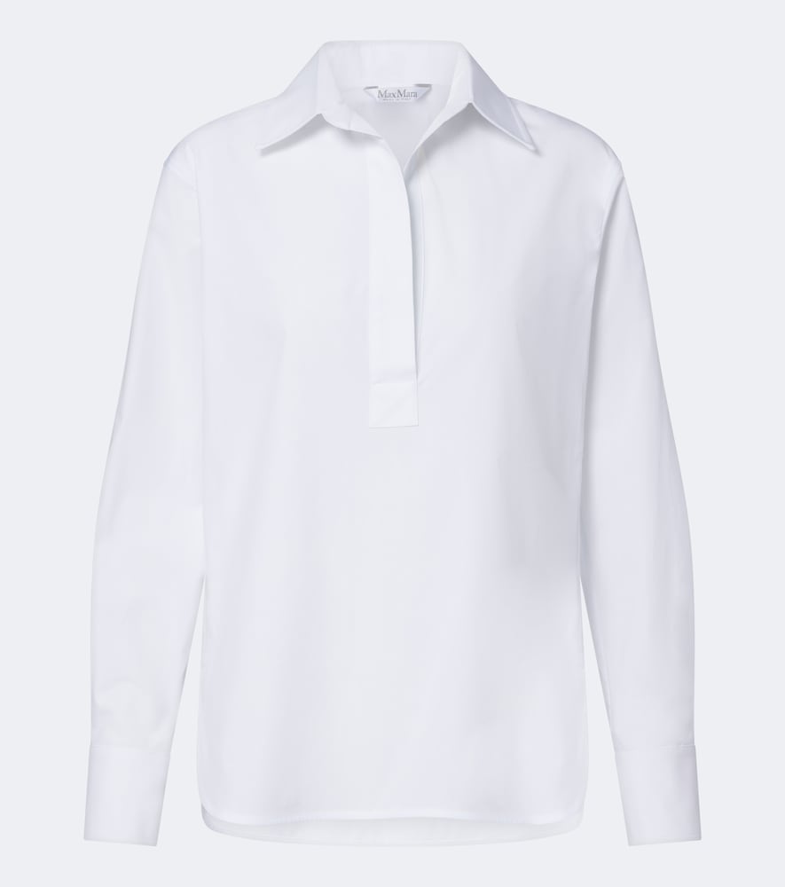 Max Mara Cotton-blend poplin shirt | Thumbnail 7