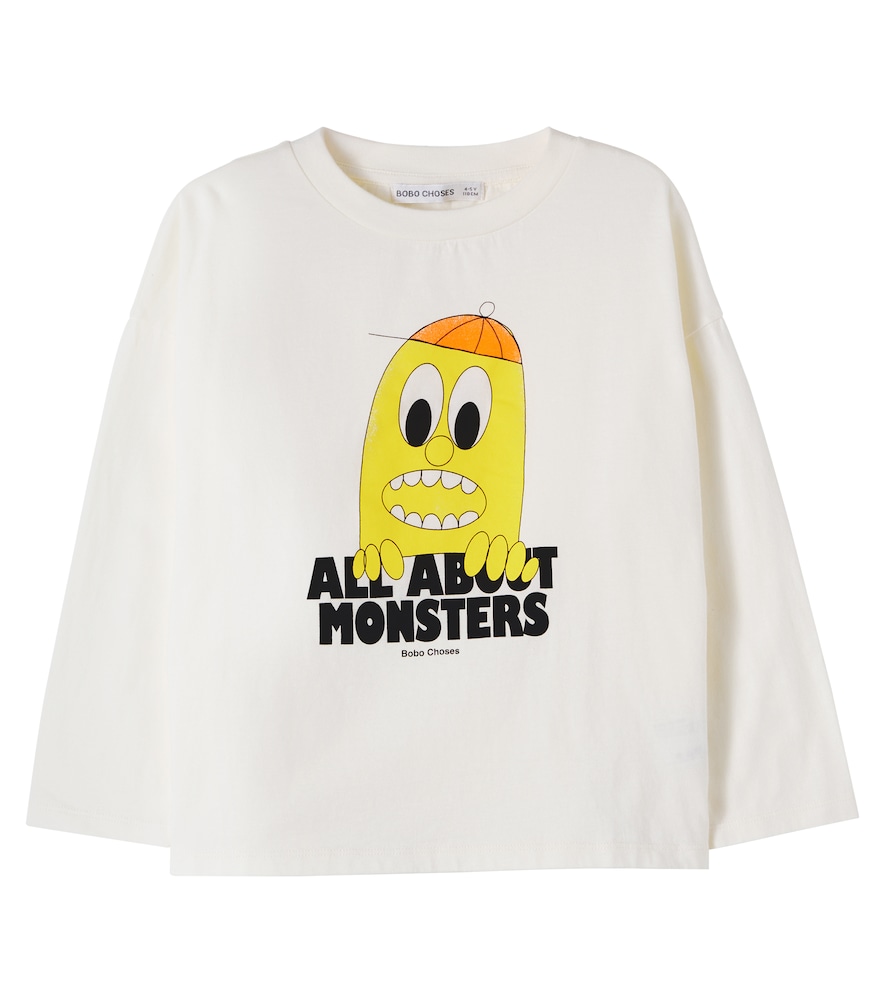 Bobo Choses White Bigtooth Lemon Printed Cotton Jersey T-Shirt Y 2/3 - Mytheresa