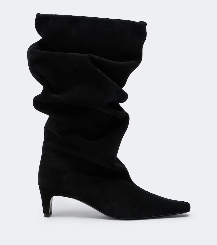 Wally Suede Mid-Calf Boots