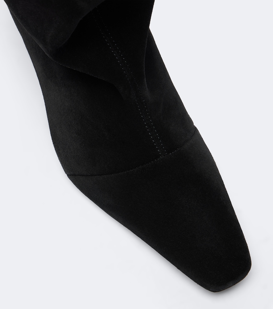 Wally Suede Mid-Calf Boots