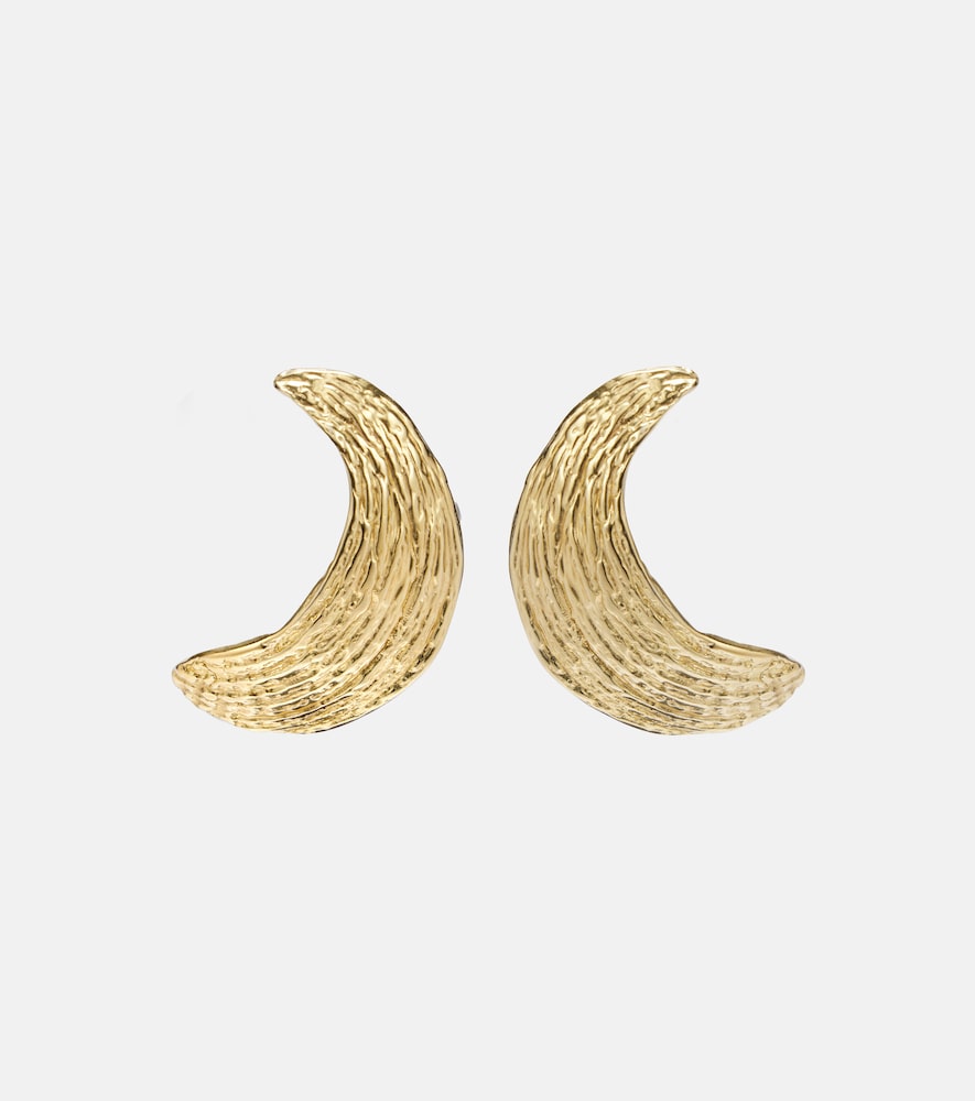 Ysso Broken Shell 24kt gold-plated earrings | Thumbnail 7