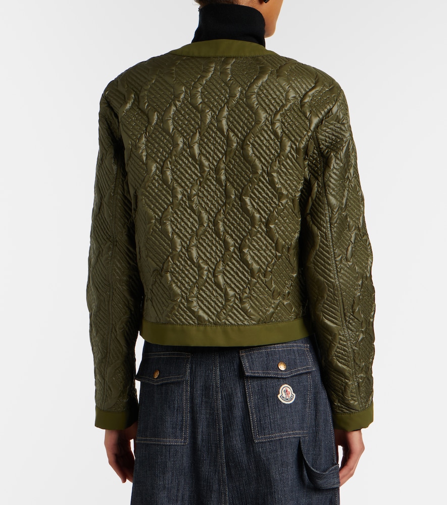  Moncler Moncler Libellule Quilted Down Jacket 