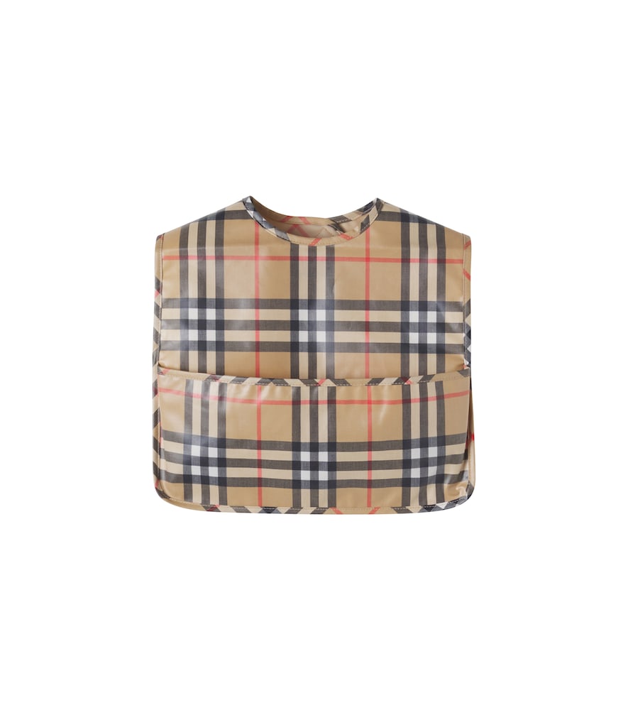 Baby Lätzchen Burberry Check aus Baumwolle