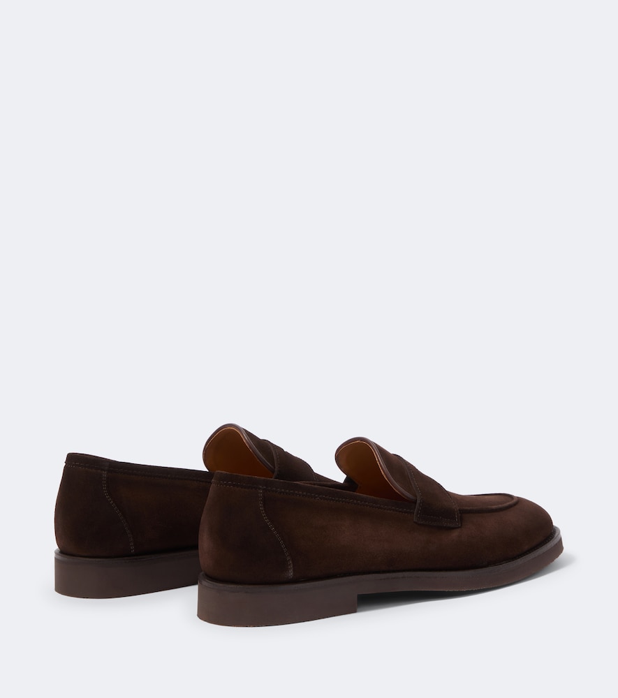 Cervan Penny Suede Penny Loafers
