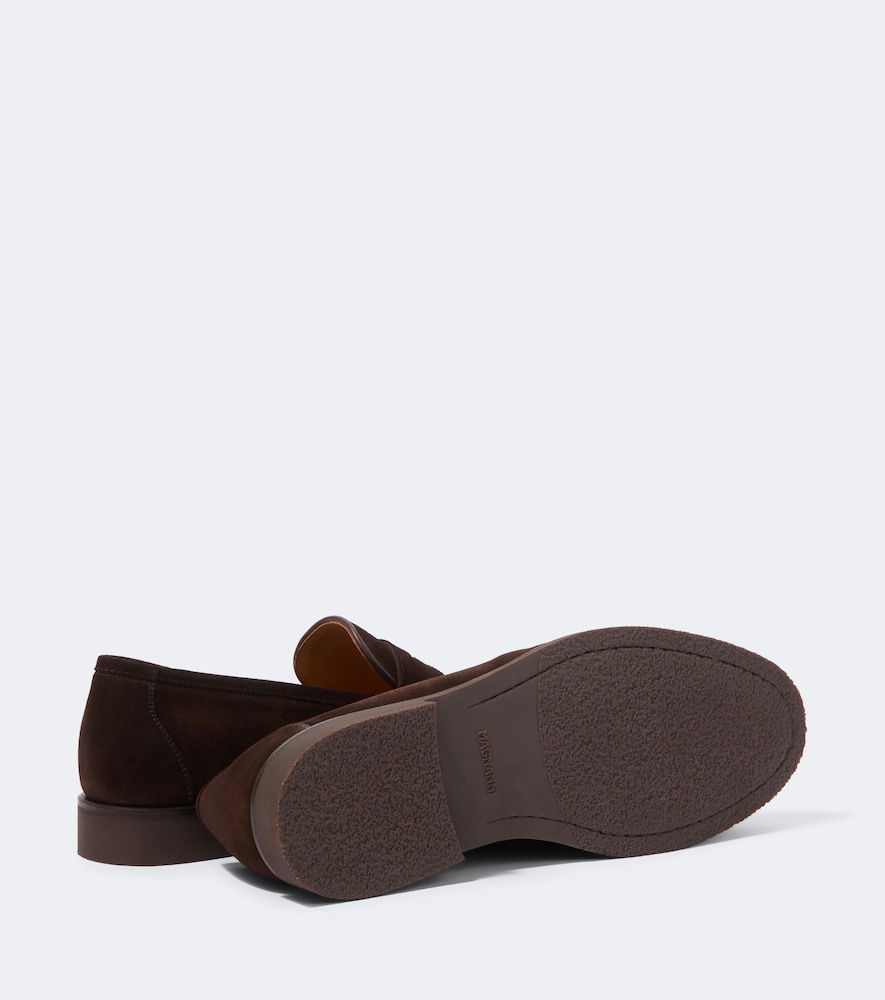 Cervan Penny Suede Penny Loafers