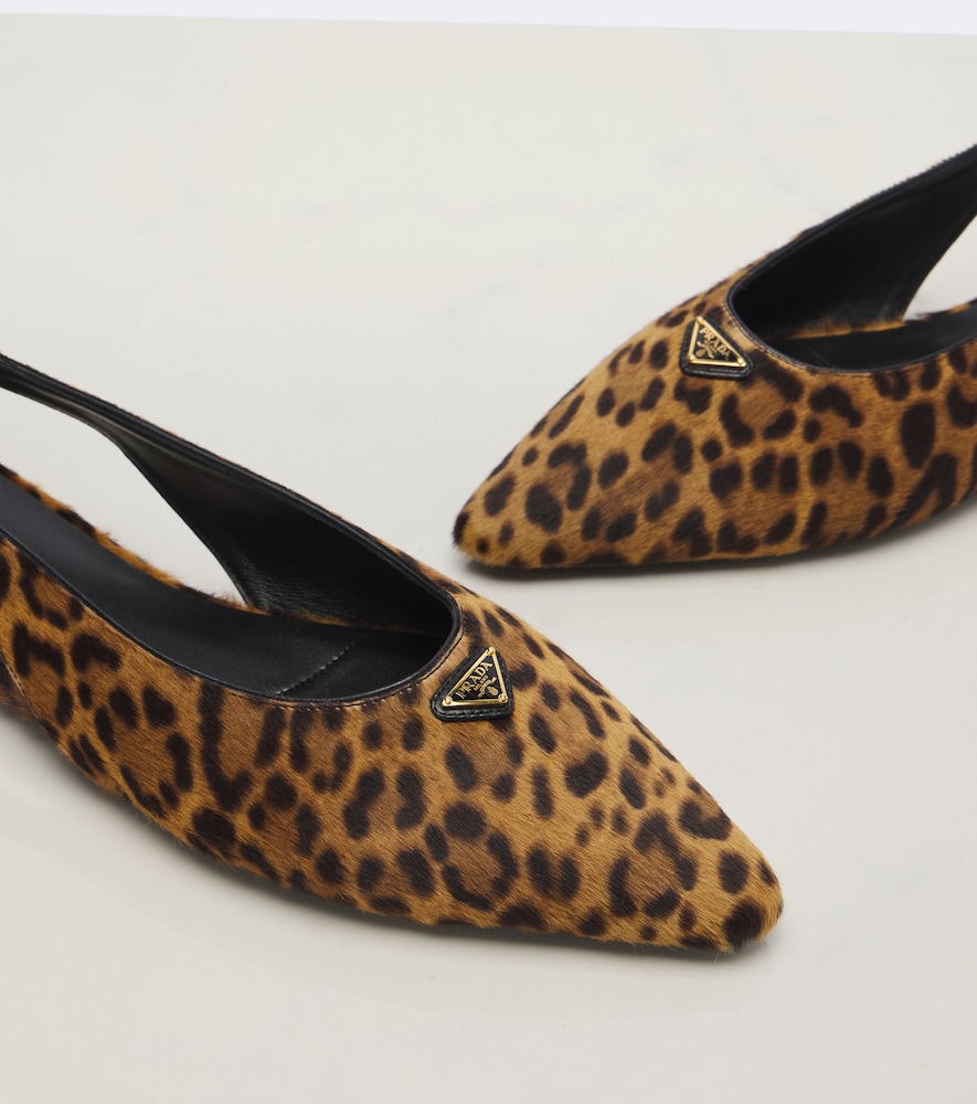 Leopard-Print Slingback