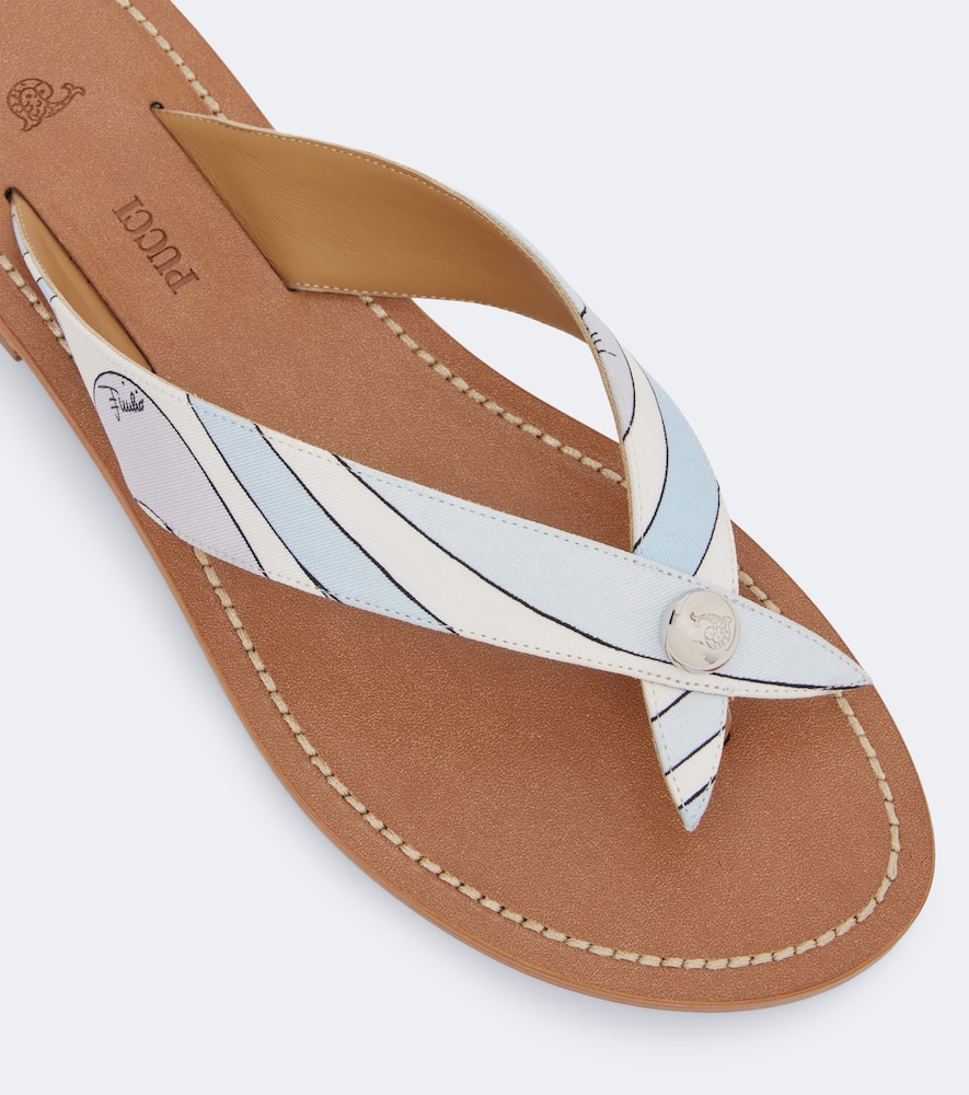 Pucci Marmo Thong Sandals