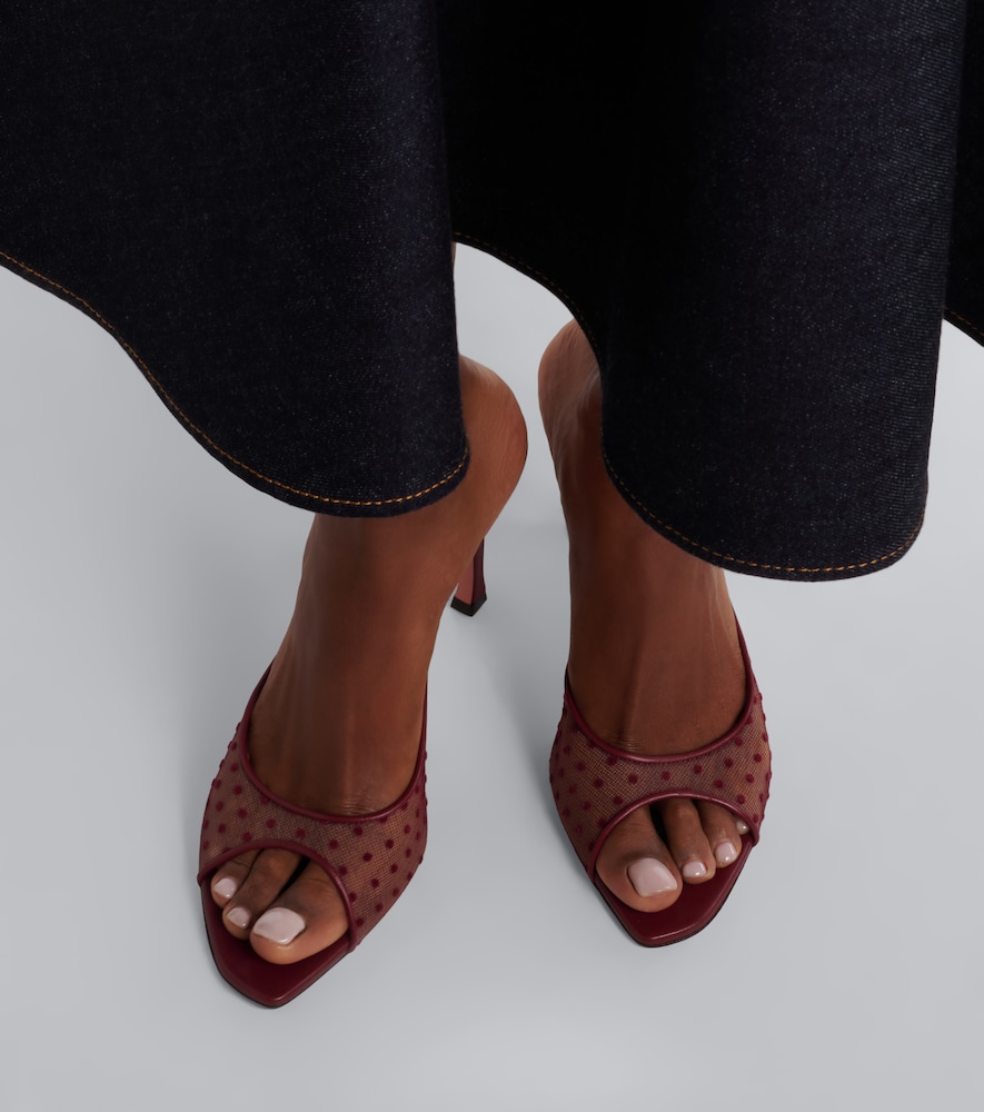 Alexa Point D'Esprit Mules