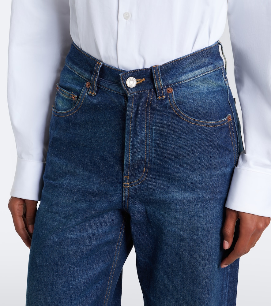 Faded Wide- Leg