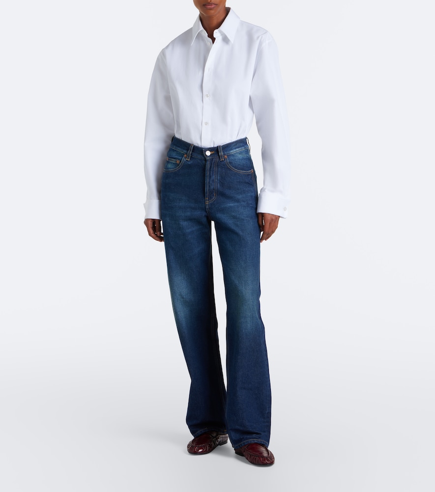 Faded Wide- Leg