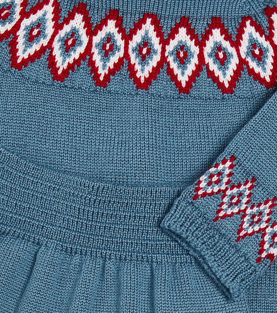  La Coqueta La Coqueta Baby Set Aus Pullover Und Leggings Aus Wolle 