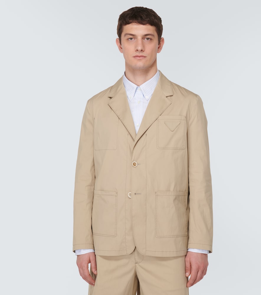  Prada Prada Cotton-blend Blazer 