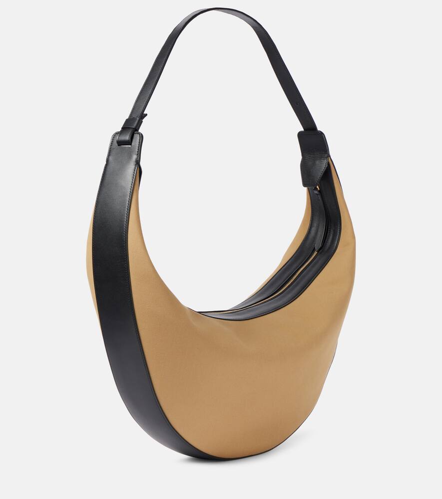 Khaite Augustina Canvas Tote Bag In Beige