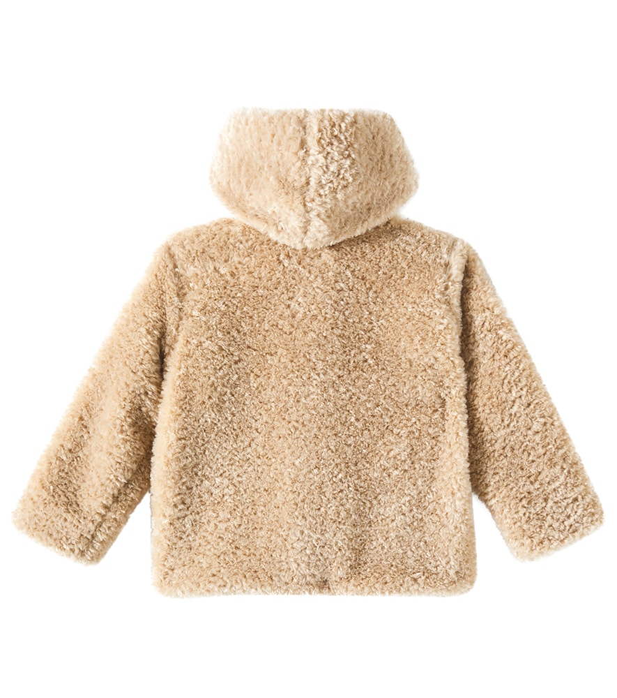  Monnalisa Monnalisa Jacke Aus Faux Shearling 