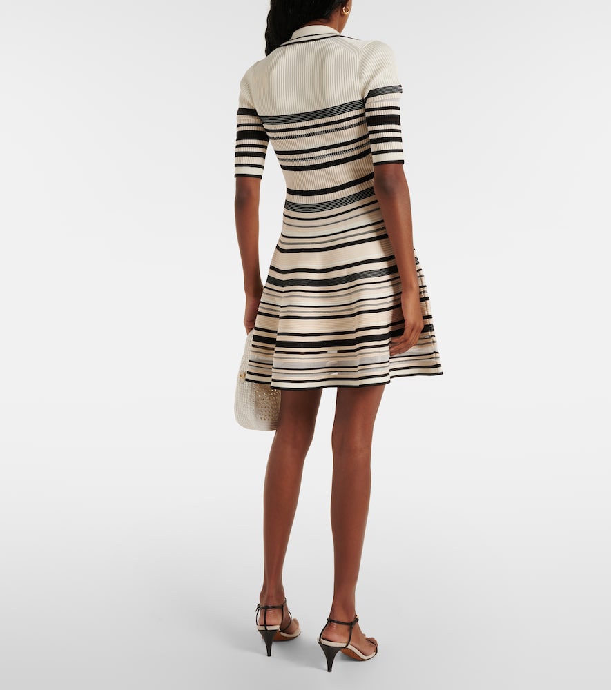  Simkhai Simkhai Dessie Striped Knitted Minidress 