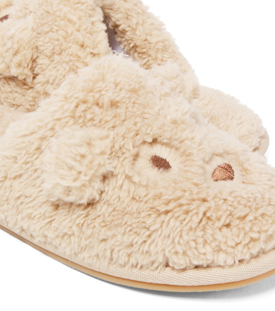  Rylee + Cru Rylee + Cru Slippers Bear Aus Teddyfleece 