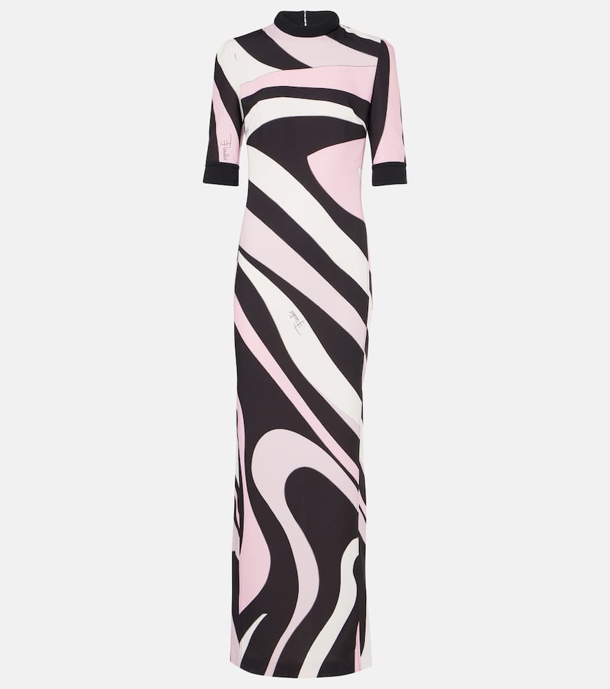 Pucci Iride Cady Maxi Dress In Multicoloured