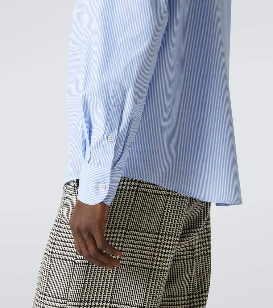 Valentino Camicia Maniche Lunghe Celeste In Blue
