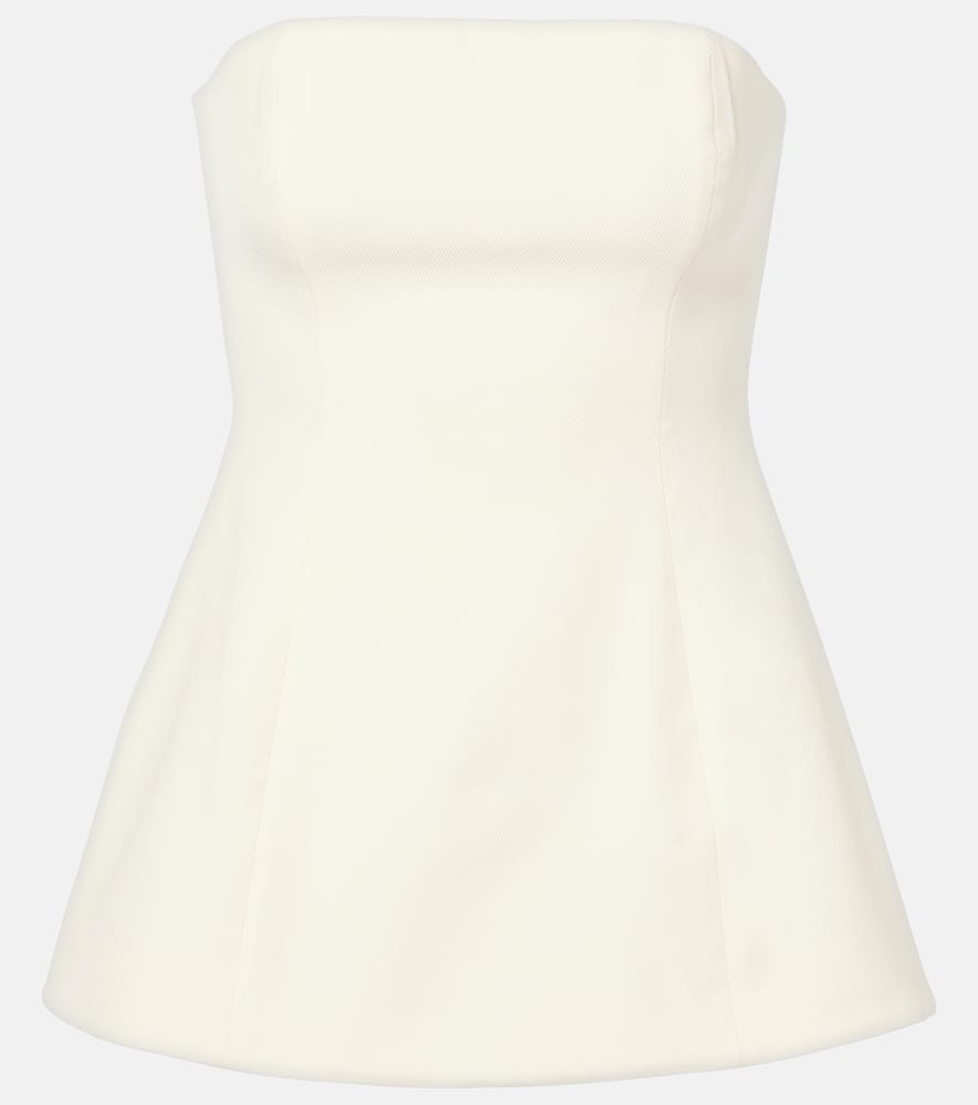 Silvia strapless top