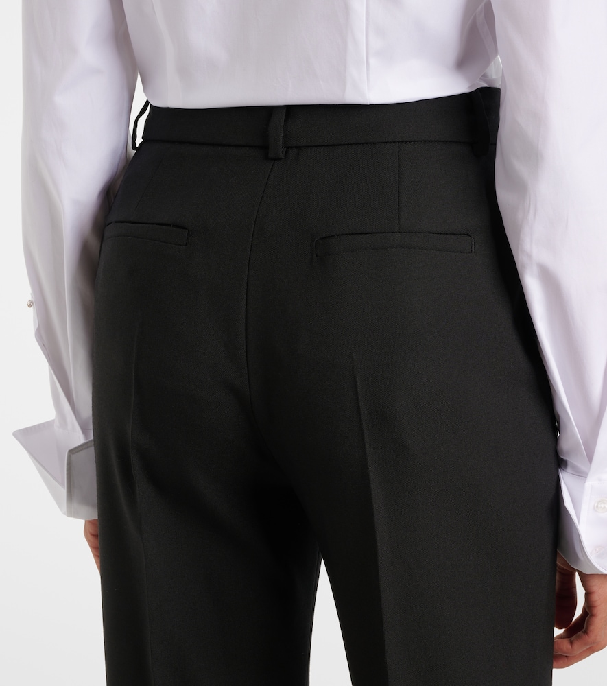 Sportmax Formia Flared Trousers In Black