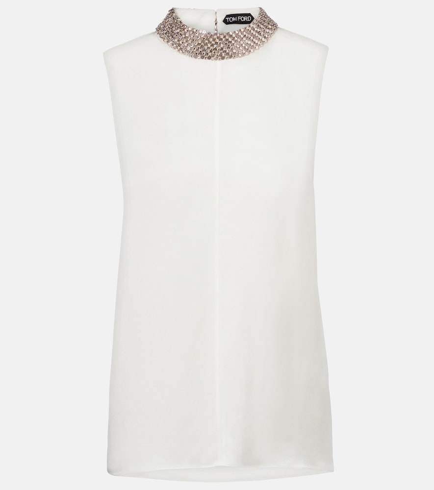 Tom Ford Top en satin de soie ornements 1113 €