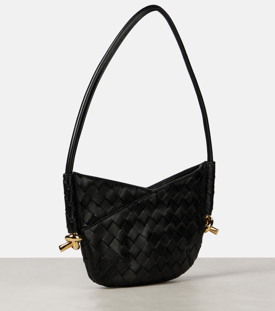 Shop Bottega Veneta Solstice Mini Leather Shoulder Bag