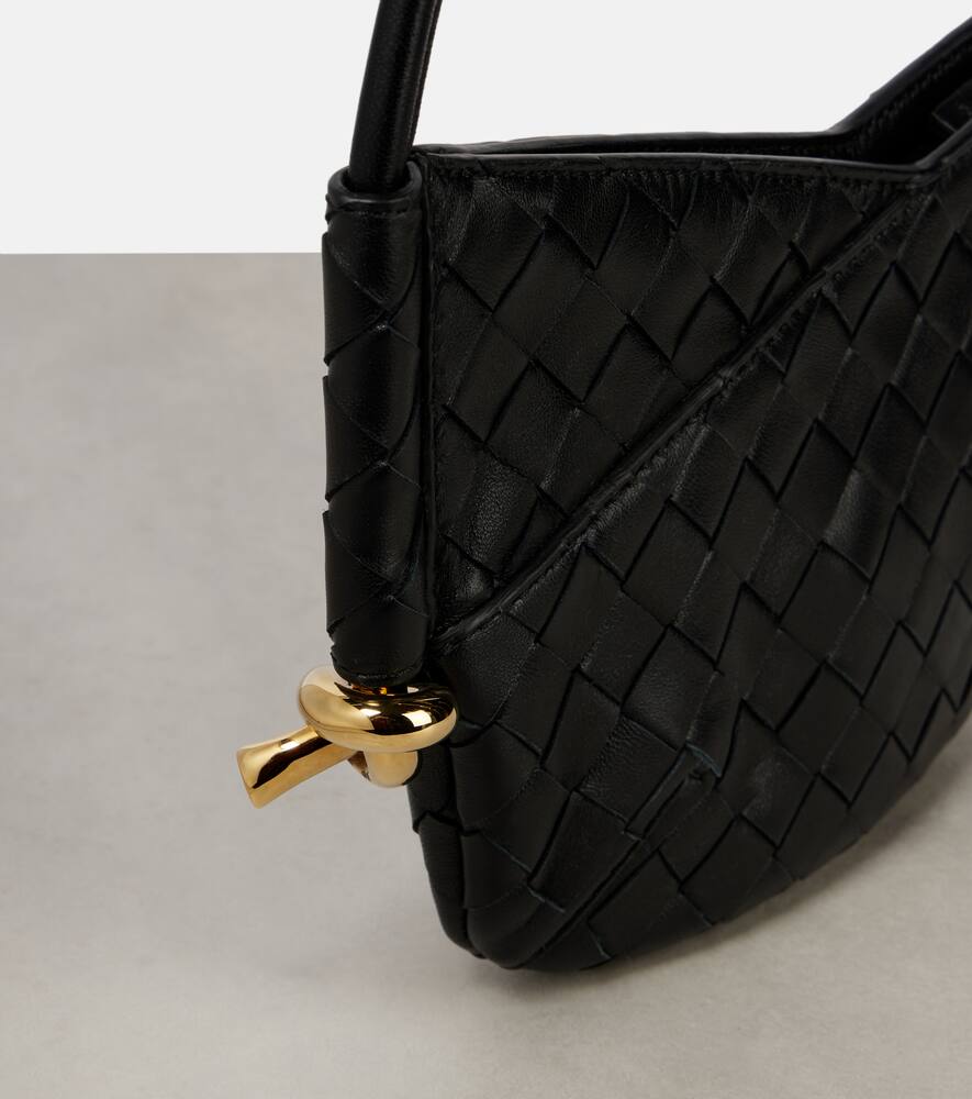 Shop Bottega Veneta Solstice Mini Leather Shoulder Bag