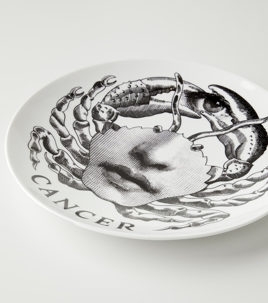  Fornasetti Fornasetti Plato Decorativo Tema E Variazioni N.351 Cancer 