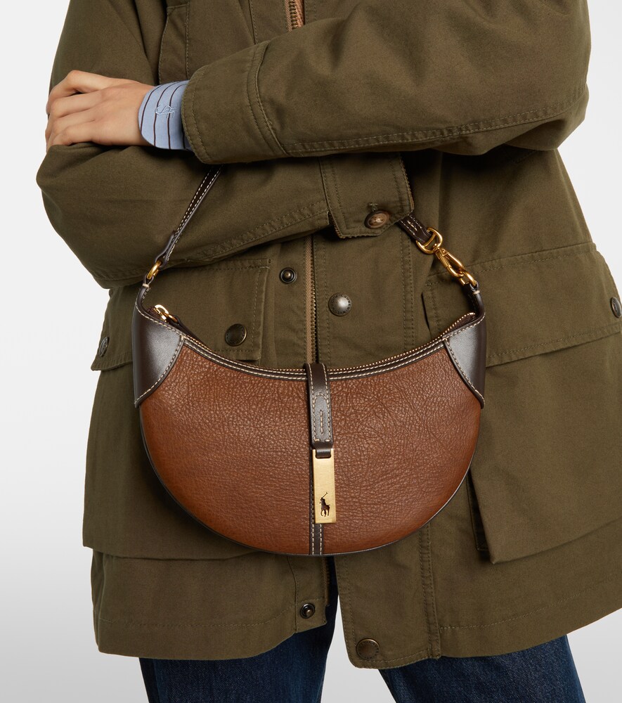 Polo Ralph Lauren Polo ID Small leather shoulder bag