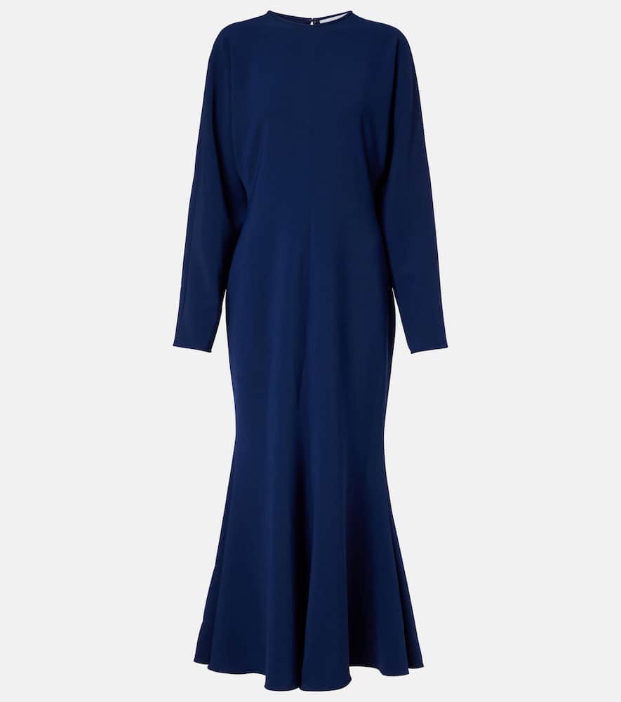 Crêpe maxi dress