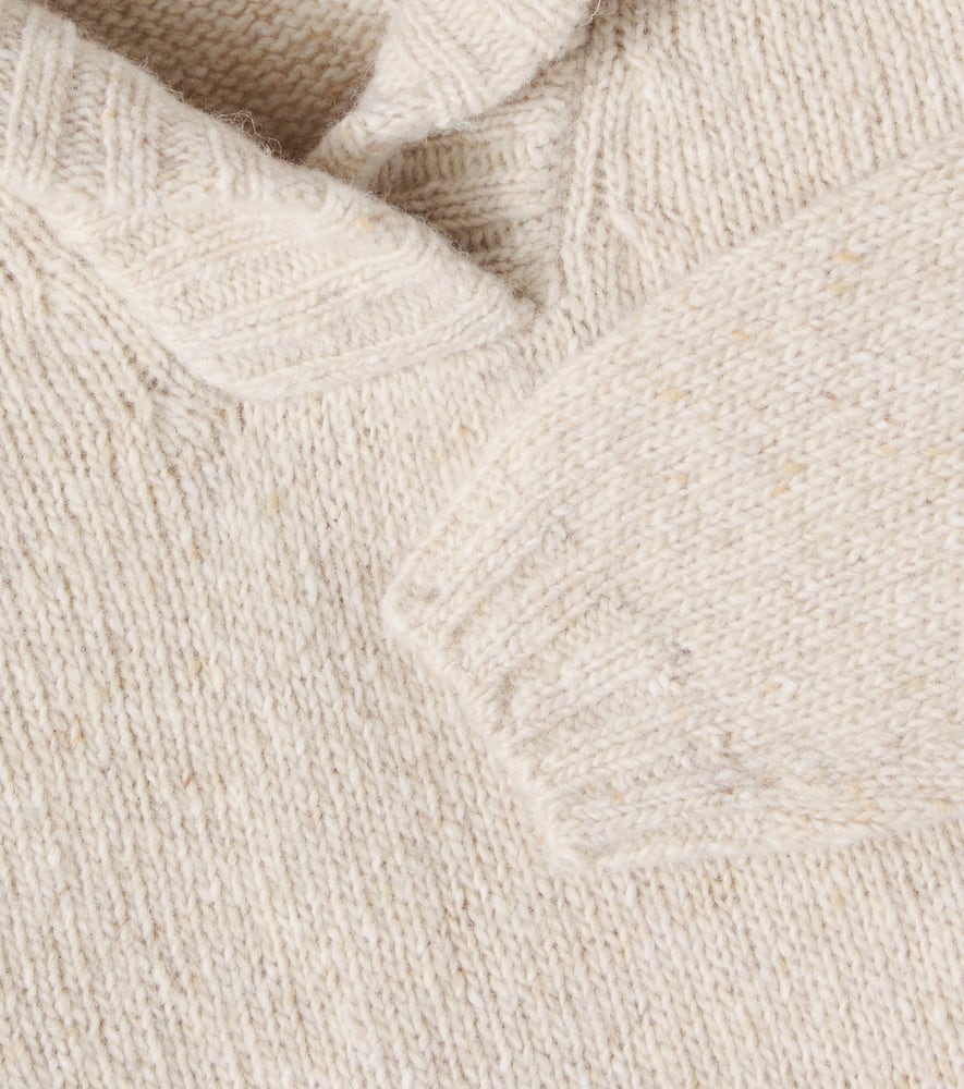 Cozmo Palermo Wool-blend Sweater In Neutral