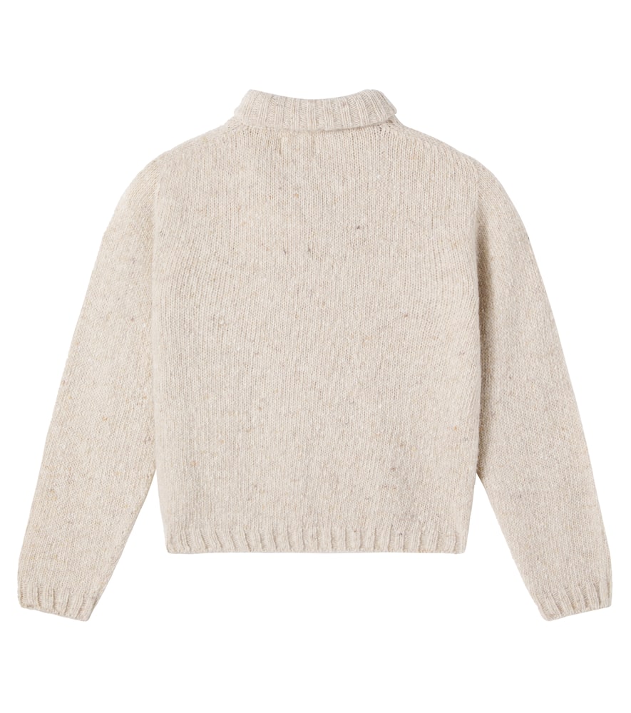 Cozmo Palermo Wool-blend Sweater In Neutral