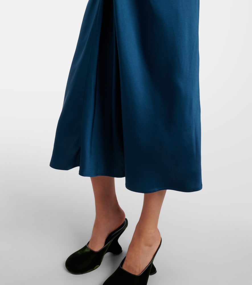  Dries Van Noten Dries Van Noten Midirock Aus Satin 