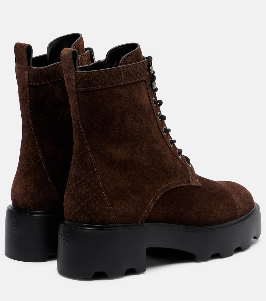 Tory Burch Ankle Boots With Round Toe And Chunky Sole In Multi