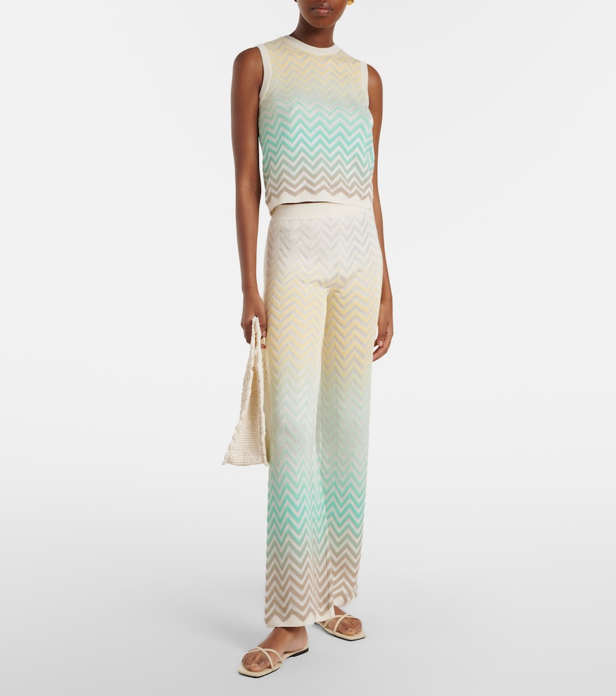  Missoni Missoni Schlaghose Aus Strick 