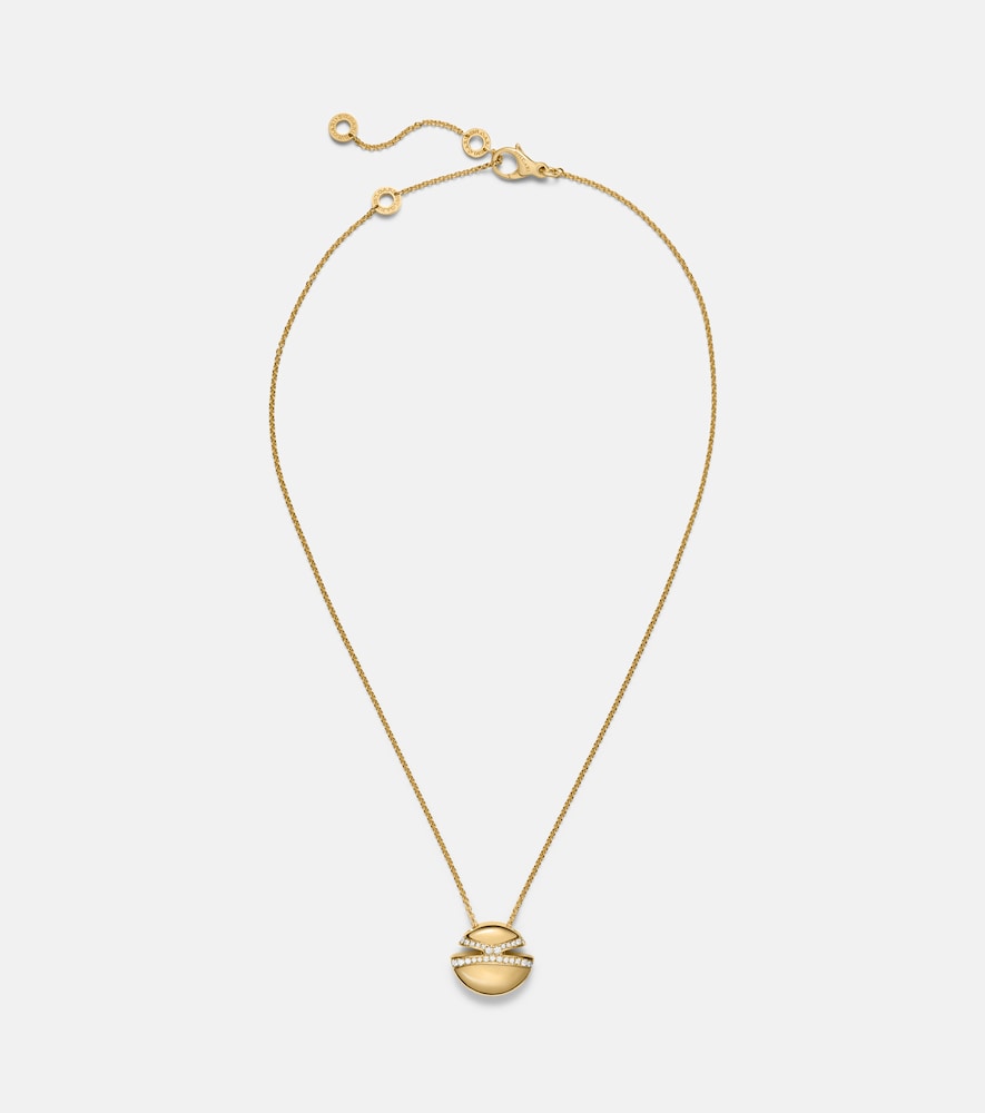 Bvlgari Collier Bvlgari Cabochon en or 18 ct et diamants 8350 €