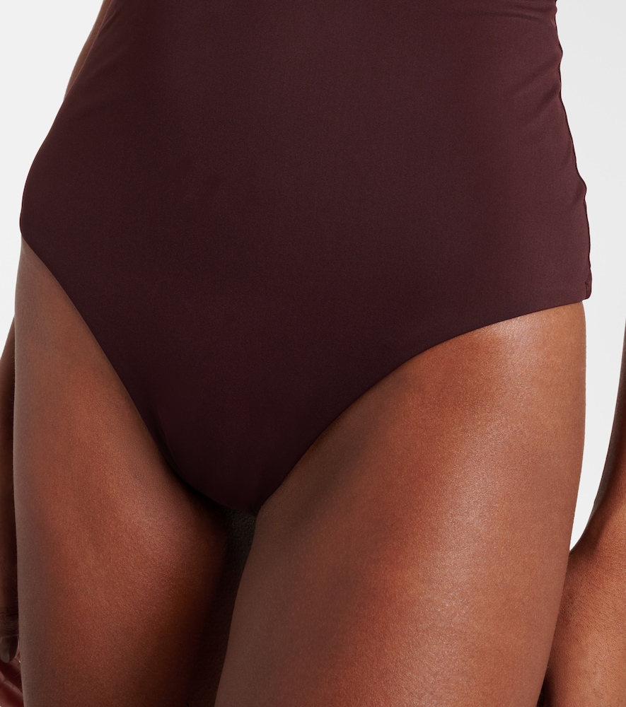  Tory Burch Tory Burch Keyhole Halterneck Swimsuit 