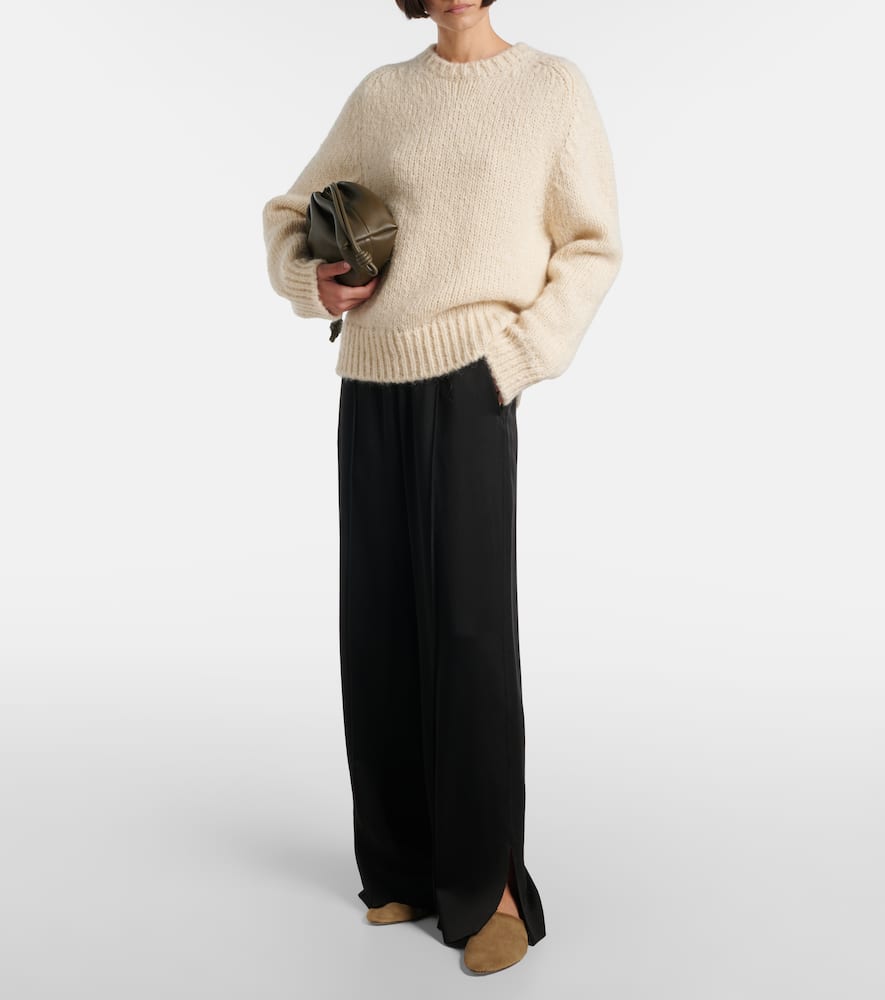 Christen Elipse Calf Hair Mules In Brown