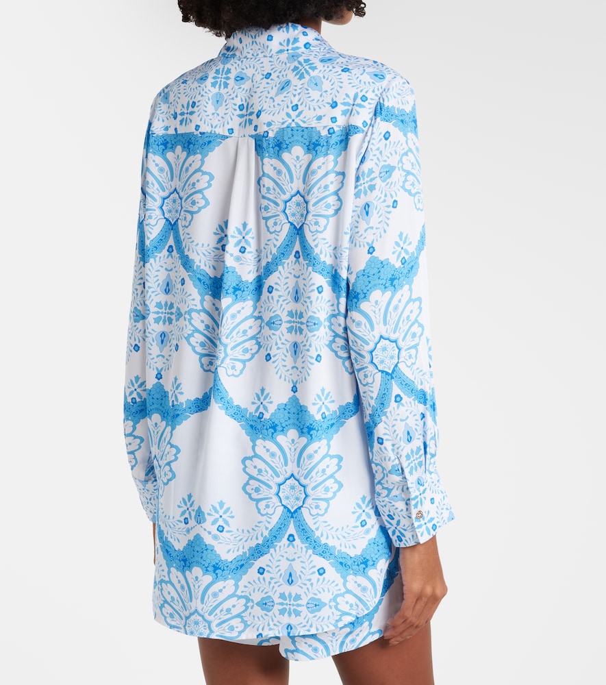  Melissa Odabash Melissa Odabash Paige Printed Shirt 