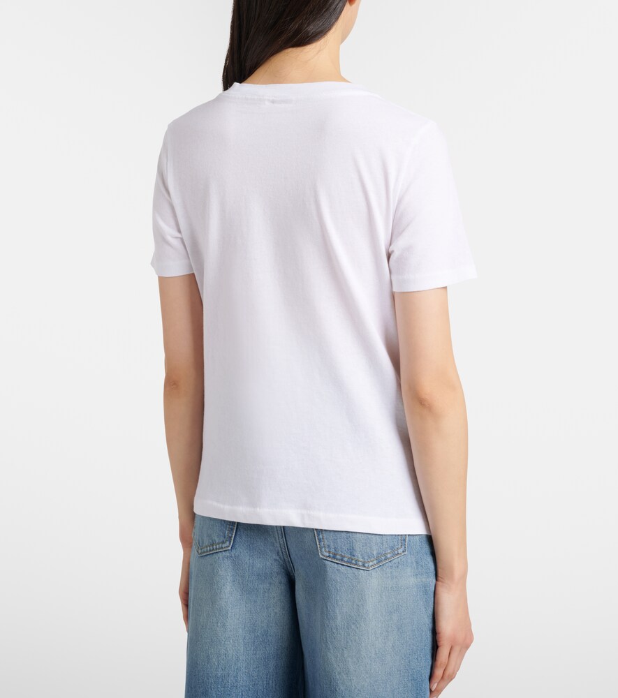  Chloe Chloe Logo Cotton Jersey T-shirt 