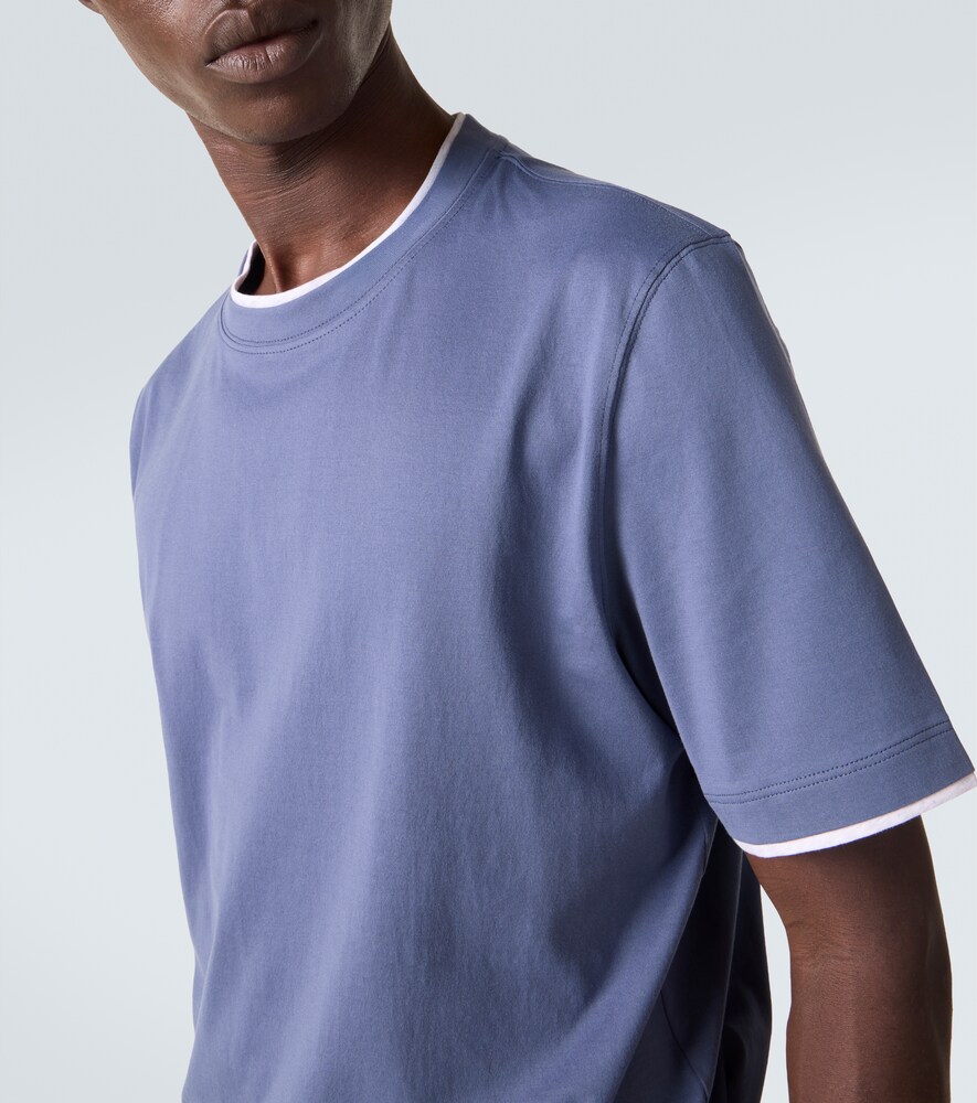  Brunello Cucinelli Brunello Cucinelli T-shirt Aus Baumwoll-jersey 