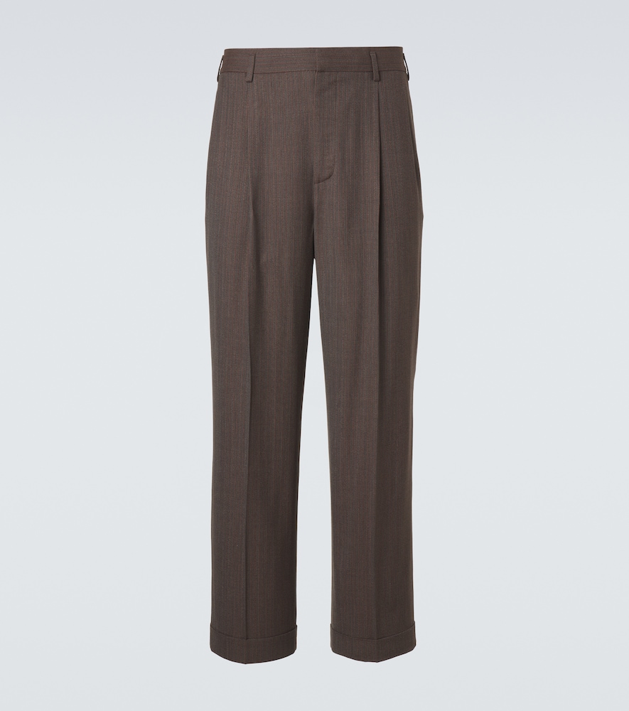Loro Piana Loro Piana Isaac virgin wool crêpe straight pants　ロロ ピアーナ アイザック バージンウール クレープ ストレート パンツ