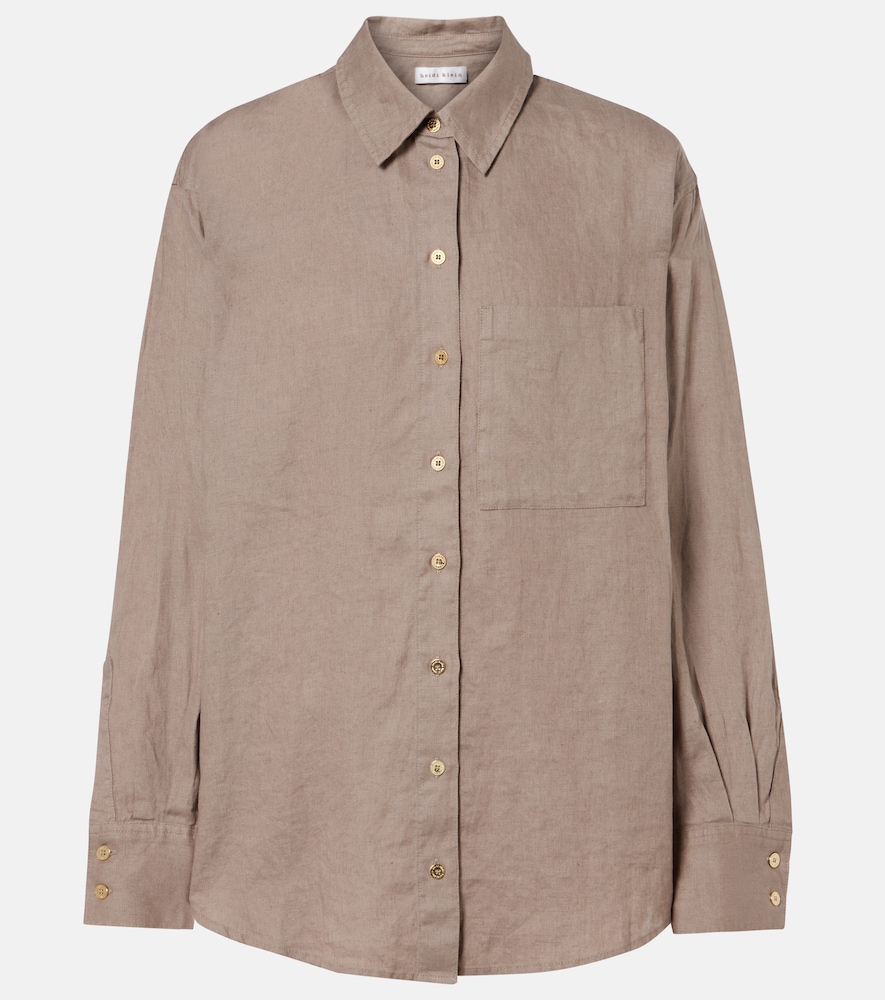 Heidi Klein Zakynthos linen shirt